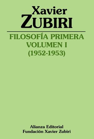 FILOSOFÍA PRIMERA (1952-1953)