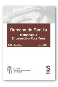 DERECHO DE FAMILIA. HOMENAJE A ENCARNACIÓN ROCA TRÍAS. COLECTIVOS