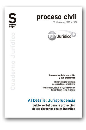 JUICIO VERBAL PARA LA PROTECCIÓN DE LOS DERECHOS REALES INSCRITOS