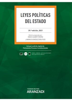 LEYES POLÍTICAS DEL ESTADO (PAPEL + E-BOOK)