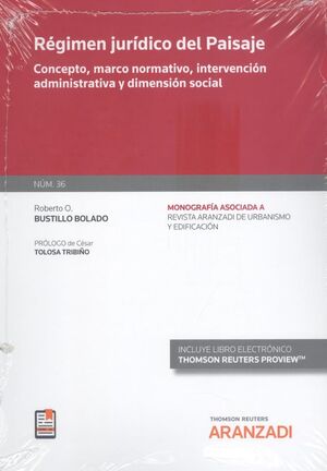 RÉGIMEN JURÍDICO DEL PAISAJE