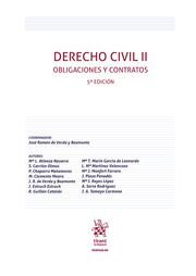 DERECHO CIVIL II. OBLIGACIONES Y CONTRATOS. 5ª ED. 2021