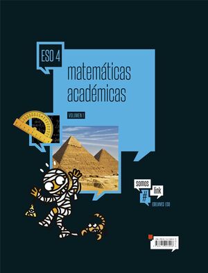 MATEMÁTICAS ACADÉMICAS 4.º ESO ( TRES VOLÚMENES)