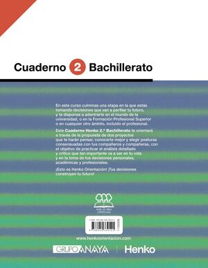 CUADERNO HENKO 2 BACHILLERATO