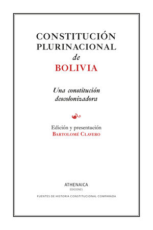 CONSTITUCIÓN PLURINACIONAL DE BOLIVIA