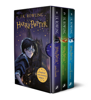 HARRY POTTER (EDICION ESTUCHE CON LOS 3 PRIMEROS V