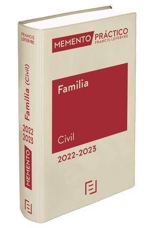 MEMENTO FAMILIA (CIVIL) 2022-2023