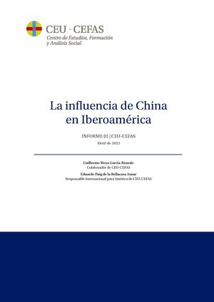 LA INFLUENCIA DE CHINA EN IBEROAMÉRICA
