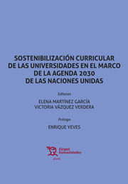 SOSTENIBILIZACIÓN CURRICULAR DE LAS UNIVERSIDADES EN EL MARCO DE LA AGENDA 2030