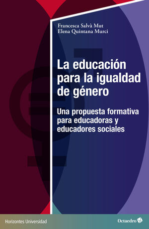 LA EDUCACIÓN PARA LA IGUALDAD DE GÉNERO