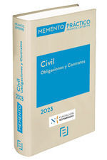 MEMENTO CIVIL. OBLIGACIONES Y CONTRATOS 2023