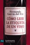 CÓMO LEER UNA ETIQUETA DE VINO