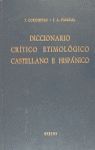 DICCIONARIO CRÍTICO ETIMOLÓGICO CASTELLANO E HISPÁNICO VOLUMEN V RI-X