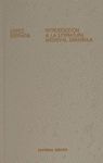 INTRODUCCION A LITERATURA MEDIEVAL ESPAÑ