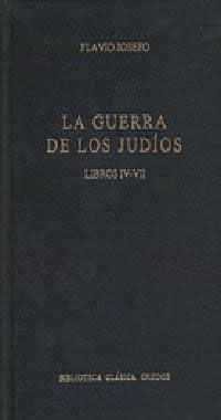 LA GUERRA DE LOS JUDÍOS LIBROS I-III