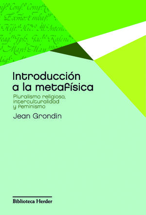 INTRODUCCIÓN A LA METAFÍSICA