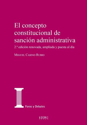 CONCEPTO CONSTITUCIONAL DE SANCION ADMINISTRATIVA 2022