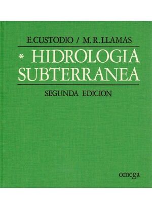 HIDROLOGIA SUBTERR.TOMO I