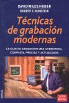 TECNICAS DE GRABACION MODERNAS