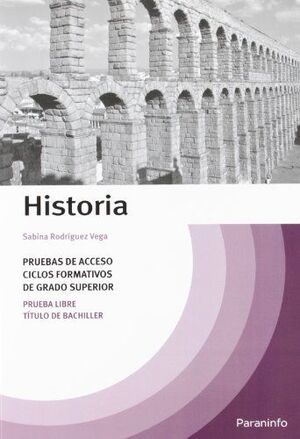 TEMARIO HISTORIA PRUEBAS DE ACCESO A CICLOS FORMATIVOS DE GRADO SUPERIOR