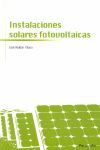 INSTALACIONES SOLARES FOTOVOLTAICAS