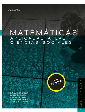 MATEMÁTICAS APLICADAS A LAS CIENCIAS SOCIALES I. 1º BACHILLERATO (LOMCE)