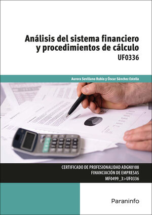 ANÁLISIS DEL SISTEMA FINANCIERO Y PROCEDIMIENTOS DE CÁLCULO