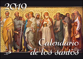 CALENDARIO PARED DE LOS SANTOS 2019