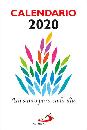 CALENDARIO UN SANTO PARA CADA DÍA 2020 - TAMAÑO GRANDE