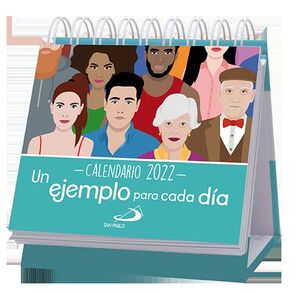 CALENDARIO DE MESA UN EJEMPLO PARA CADA DÍA 2022