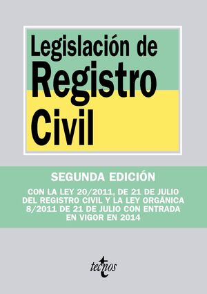 LEGISLACIÓN DE REGISTRO CIVIL