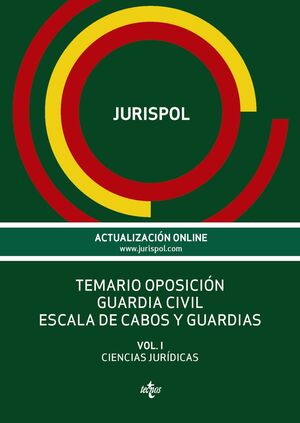 TEMARIO OPOSICIÓN GUARDIA CIVIL ESCALA DE CABOS Y GUARDIAS