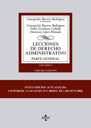 LECCIONES DE DERECHO ADMINISTRATIVO