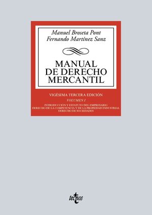 MANUAL DE DERECHO MERCANTIL