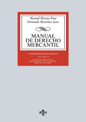 MANUAL DE DERECHO MERCANTIL