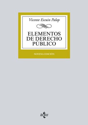 ELEMENTOS DE DERECHO PÚBLICO