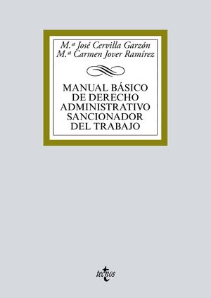 MANUAL BÁSICO DE DERECHO ADMINISTRATIVO SANCIONADOR DEL TRABAJO