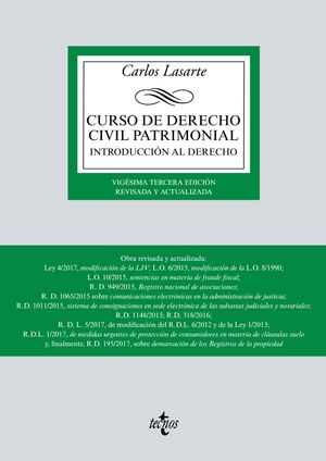 CURSO DE DERECHO CIVIL PATRIMONIAL
