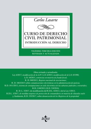 CURSO DE DERECHO CIVIL PATRIMONIAL