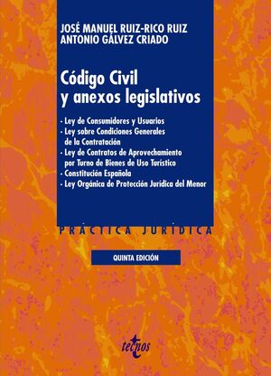 CÓDIGO CIVIL Y ANEXOS LEGISLATIVOS