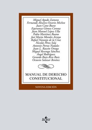 MANUAL DE DERECHO CONSTITUCIONAL