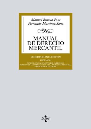 MANUAL DE DERECHO MERCANTIL