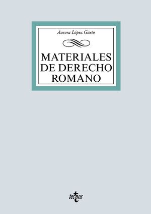 MATERIALES DE DERECHO ROMANO