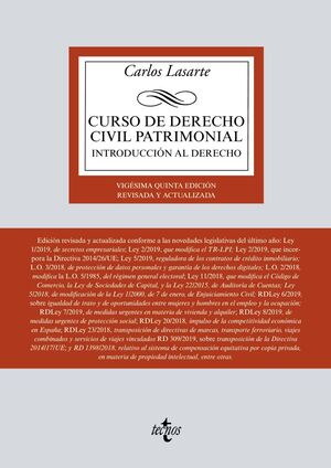 CURSO DE DERECHO CIVIL PATRIMONIAL