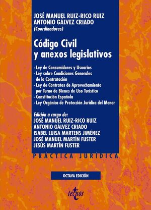 CÓDIGO CIVIL Y ANEXOS LEGISLATIVOS