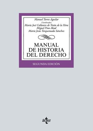 MANUAL DE HISTORIA DEL DERECHO 2ºED 2021