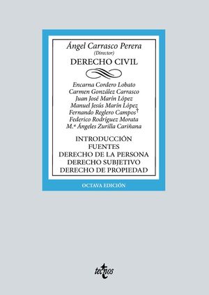 DERECHO CIVIL. 8ª EDICIÓN 2022