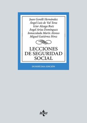 LECCIONES DE SEGURIDAD SOCIAL. 12 ED. 2022