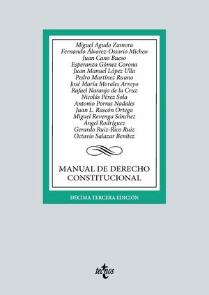 MANUAL DE DERECHO CONSTITUCIONAL