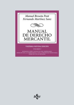 MANUAL DE DERECHO MERCANTIL